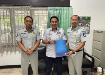 Tingkatkan Kepatuhan Pelunasan Pajak Kendaraan Bermotor, Jasa Raharja Lakukan Internalisasi di Lungkangan Pemerintahan, Dinas Perhubungan Kota Kediri.