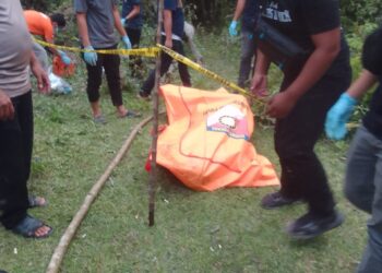 Mayat TS Dilakukan Autopsi Setelah Hari Ke Sepuluh Pencarian Ditemukan Membusuk di Tebing Bukit