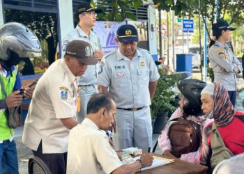 Sosialisasi Tertib Administrasi Kenderaan Bermotor , Tim Samsat Ngawi Laksanakan Operasi Gabungan