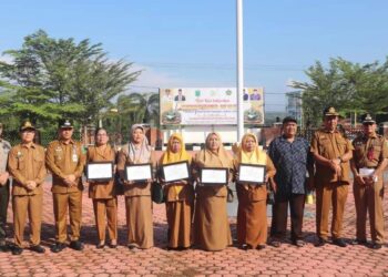 Pj. Bupati Padang Lawas Utara Berikan Bantuan Tali Asih ke – ASN Purna Tugas dan Anggota Korpri Yang Meninggal Dunia Tahun 20224