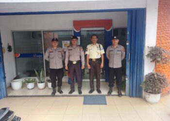 Polres Samosir Perketat Pengamanan Pasar Utama Kabupaten Samosir