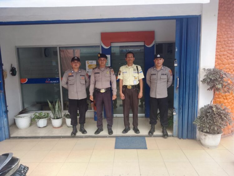 Polres Samosir Perketat Pengamanan Pasar Utama Kabupaten Samosir