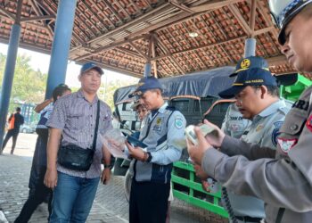 Jasa Raharja Bersama Stakeholder Terkait Melaksanakan Giat KESTIB di Terminal Tipe B Untung Suropati Kota Pasuruan