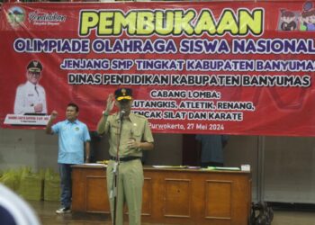 Ratusan Atlet Pelajar SMP Banyumas Mengikuti O2SN