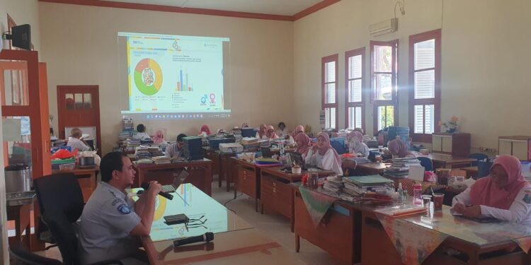 Tingkatkan Kesadaran Keselamatan Berlalu Lintas, Jasa Raharja Gelar PPKL (Pengajar Peduli Keselamatan Lalu Lintas) di SMAN 1 Kota Kediri.