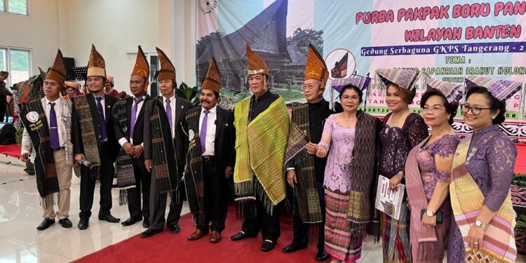 Acara Marsombuh Sihol dan Pelantikan Pengurus Purba Pak Pak Boru Panagolan (P3BP) Se-Banten  2024, Kita Adalah Bersaudara