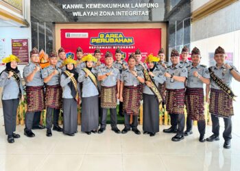 Progam Napasdapduk Rutan Kota Agung di Apresiasi Tim Penilai Internal Inspektorat Jenderal Kemenkumham RI