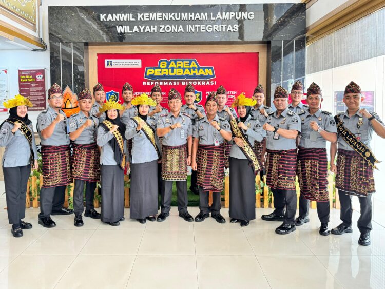 Progam Napasdapduk Rutan Kota Agung di Apresiasi Tim Penilai Internal Inspektorat Jenderal Kemenkumham RI