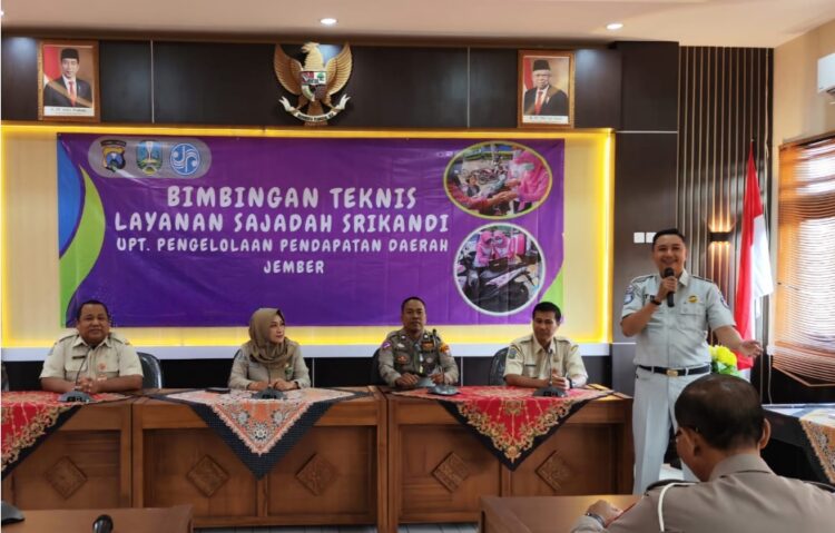 Bimbingan Teknis Layanan SAJADAH (Samsat Jelajah Daerah) Srikandi Samsat Jember
