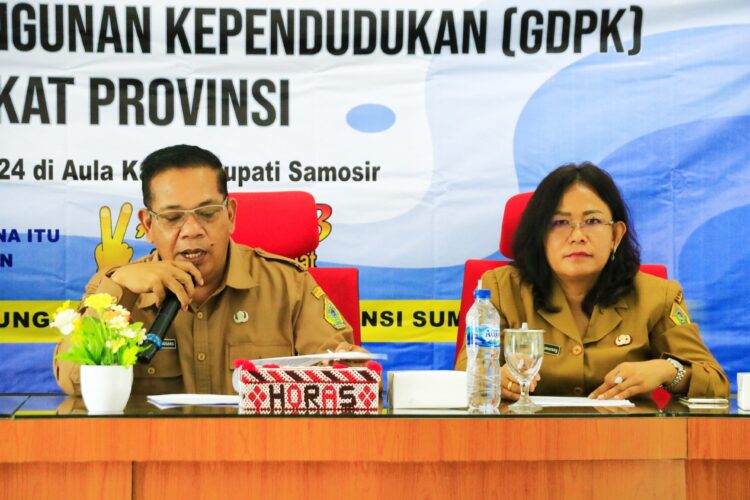 Pemkab Samosir Dan Dinas P3AKB Provinsi Sumut Soasialisasikan Penyusuanan Dan Pemanfaatan GDPK