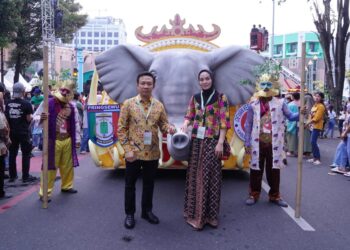 Pringsewu Wakili 15 Kabupaten/Kota Se-Provinsi Lampung dalam ajang Pawai Kendaraan Hias di Solo