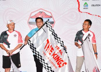 Bupati Samosir Lepas Start ToTK, 12 Atlet Negara Jajal Alam Samosir