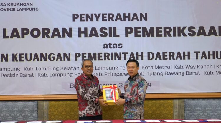 Kabupaten Pringsewu Raih WTP Kesembilan Kalinya Secara Berturut-turut dan Meraih Tindak Lanjut Tertinggi Tingkat Provinsi Lampung dan Nasional