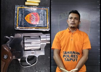 Pemilik Senjata Airsoftgun Arogan, Ancam Tembak Warga Polres Taput Tangkap Dan Tahan Pelaku
