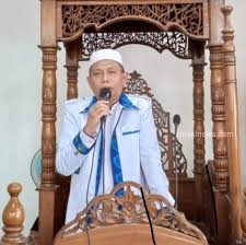 Ketua BKMT Sumbar Abdul Azis Hadiri Kegiatan Tausiyah Bulanan di Mesjid Nurul Huda Solok selatan, Ribuan Jemaah Padati Mesjid