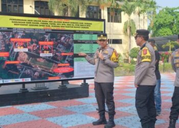 Kapolres Subang AKBP Ariek Indra Sentanu Siap Amankan Unjuk Rasa Aliansi Buruh Subang