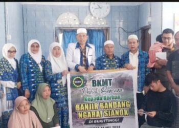 Badan Majelis Kontak Sumatra Barat Kembali Salurkan Bantuan ke Masyarakat Terdampak Bencana Alam