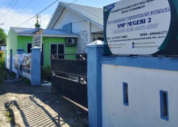 Dana BOS Reguler Diterima SMPN 2 Batang Kuis Satu Atap Kecamatan Batangkuis, Kabupaten Deli Serdang, Diduga Dikorupsi Kepsek