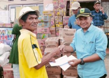 Pemerintah Nagari Koto Sani Kabupaten Solok Salurkan Bantuan Kepada Korban Banjir Bandang Tanah Datar