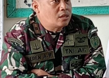 Danramil 1218 Cikatomas Hadiri Sosialisasi IRPOM Dalam Rangka Perluasan Areal Penanaman Untuk Meningkatkan Ketahanan Pangan