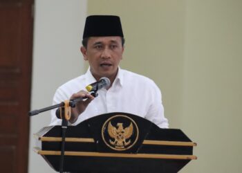 Pj.Bupati Paluta Menepung Tawari dan Melepas Keberangkatan 191 Jemaah Calon Haji