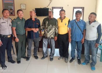 Kapolsek Simanindo Sukses Mediasi Permasalahan Kepala Desa Dengan Masyarakat Desa Tomok