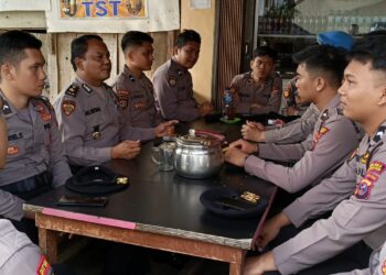 Coffee Morning dan Arahan Inspiratif untuk Bintara Remaja Polres Samosir