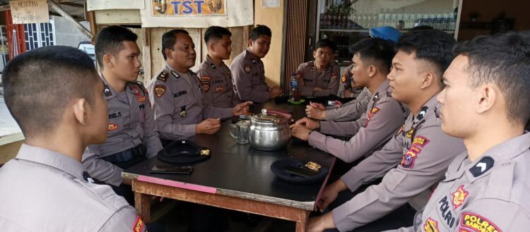 Coffee Morning dan Arahan Inspiratif untuk Bintara Remaja Polres Samosir