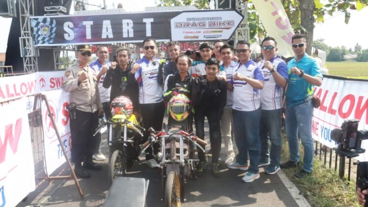 Polres Purbalingga Gelar Kejurnas Drag Bike Hari Bhayangkara Ke-78