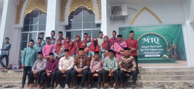 MTQ Nasional  Tingkat  Nagari Koto Sani ke 7 di Gelar di Dama  Bungkuak ,Padang Belimbing Nagari Koto Sani Kecamatan X Koto Singkarak Kabupaten  Solok
