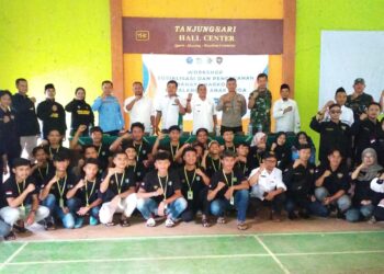 Guna Mencegah Bahaya Narkoba Pemdes Desa Tanjungsari Gelar Pelatihan Pencegahan Bahaya Narkoba Untuk Generasi Muda