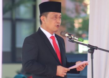 Pemkab Paluta Selenggarakan Upacara Peringatan Hari Lahir Pancasila, Tema ” Pancasila Jiwa Pemersatu Bangsa Menuju Indonesia Emas 2045 “