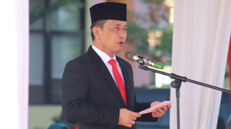 Pemkab Paluta Selenggarakan Upacara Peringatan Hari Lahir Pancasila, Tema ” Pancasila Jiwa Pemersatu Bangsa Menuju Indonesia Emas 2045 “