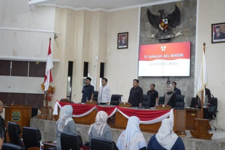 Rapat Paripurna DPRD Subang Bahas Raperda RPJPD Tahun 2025-2045 dan Raperda Produk Hukum Daerah