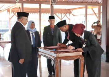 Pj Sekda Lantik 9 Pengawas Sekolah di Kabupaten Banyumas
