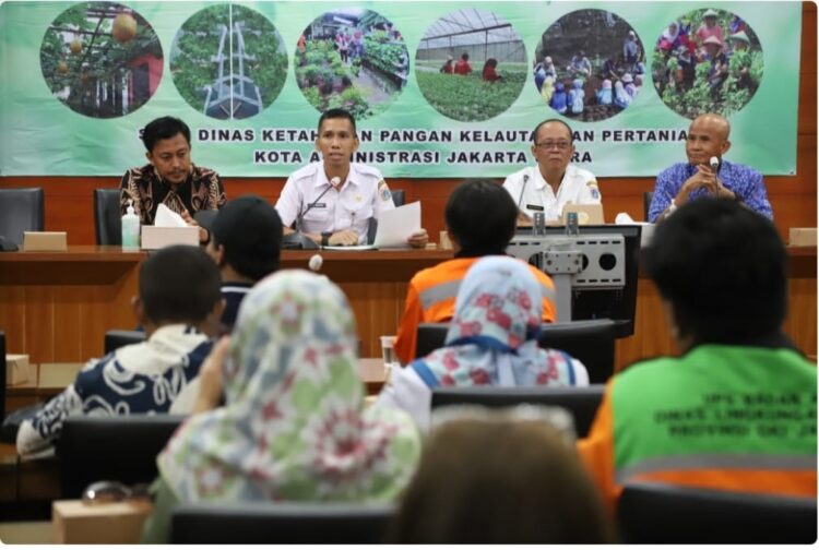 Sudin KPKP Jakut Tingkatkan Kapasitas Penggiat Urban Farming