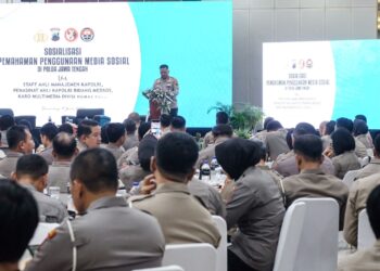 Polda Jateng bersama Korsahli Kapolri Gelar Sosialisasi Pemahaman Media Sosial