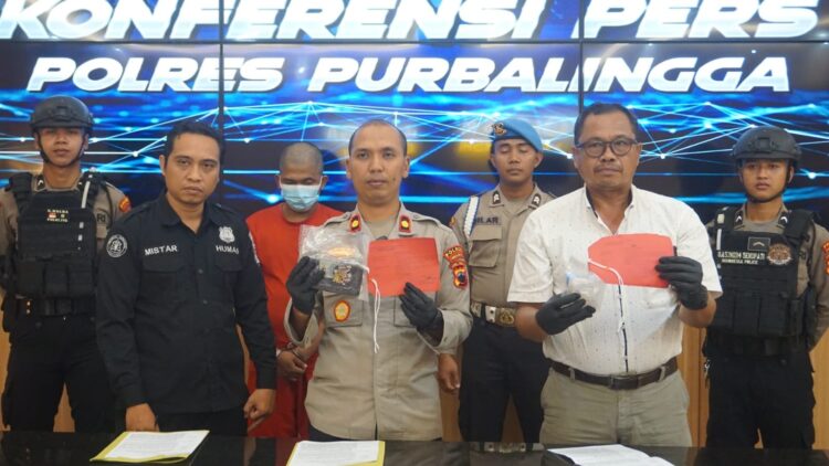 Pengangguran Pengguna Sabu Diringkus Satresnarkoba Polres Purbalingga