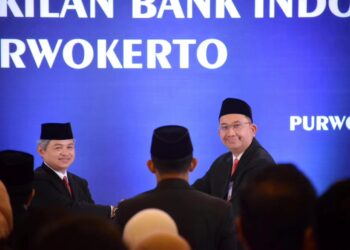 Pj Bupati Hanung Hadiri Pengukuhan Kepala BI Perwakilan Purwokerto