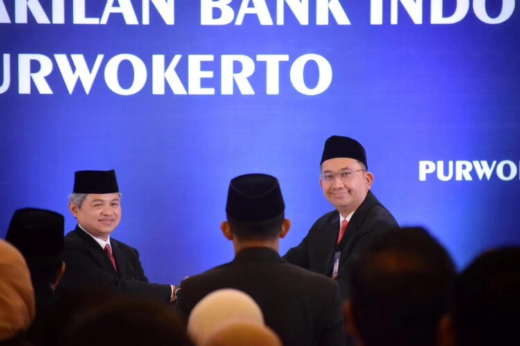 Pj Bupati Hanung Hadiri Pengukuhan Kepala BI Perwakilan Purwokerto