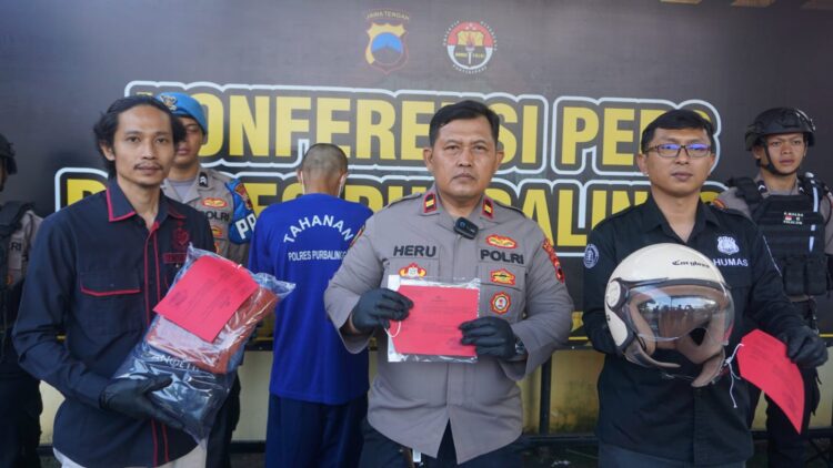 Polsek Kutasari Amankan Satu Pelaku Curanmor, Satu Lainnya Dalam Pengejaran