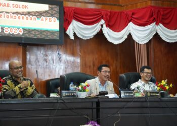 Fraksi-fraksi DPRD Kabupaten Solok Sampaikan Pandangan tentang Ranperda Pertanggungjawaban Pelaksanaan APBD 2023