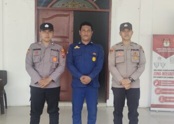 Polres Samosir Tingkatkan Kesiapan Jelang PSU di TPS 12 Desa Pardomuan I