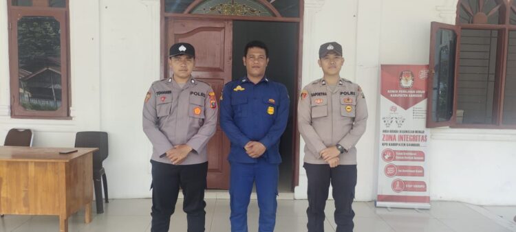 Polres Samosir Tingkatkan Kesiapan Jelang PSU di TPS 12 Desa Pardomuan I