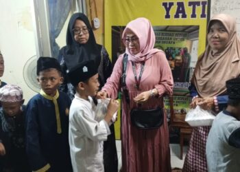 Santuni Anak Yatim, Ujud Rasa Syukur Atas Bertambahnya Usia Massaniah