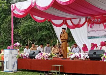 Pengajian Akbar Majelis Taklim Muslimah Dambaan di Silinda Kabupaten Serdang Bedagai, Dihadiri Bupati Bersama Istri