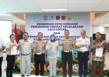 Jasa Raharja Apresiasi Penurunan Kecelakaan dan Dorong Keselamatan Lalu Lintas Melalui Penandatanganan Pakta Integritas