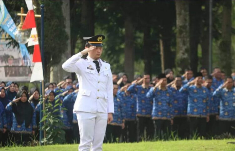 Upacara HUT Kota Pagar Alam Ke-23, H.Lusapta Yudha Kurnia Bertindak Sebagai Inspektur Upacara, Ini Kata PJ Walikota