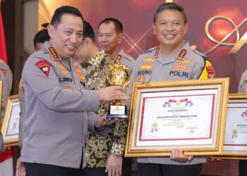 Polda Sumut Jadi Polda Terbaik di Indonesia Pada Kompolnas Awards 2024