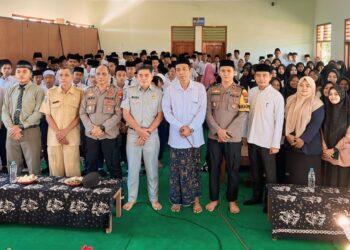 Santri Tertib Lalu Lintas di Ponpes Subulul Huda Madiun